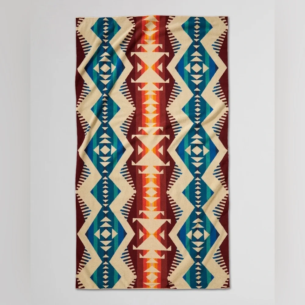 NWT Pendleton Spa Towel Los Lunas Jacquard Beach Pool XL 40x70 Oversized Cotton
